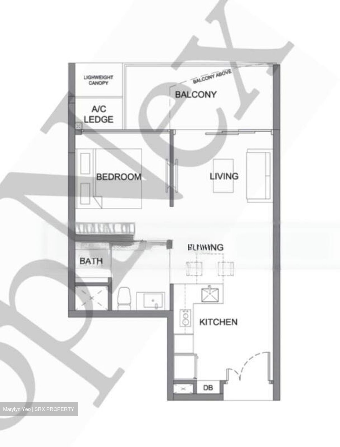 Kingsford . Hillview Peak (D23), Condominium #458511521